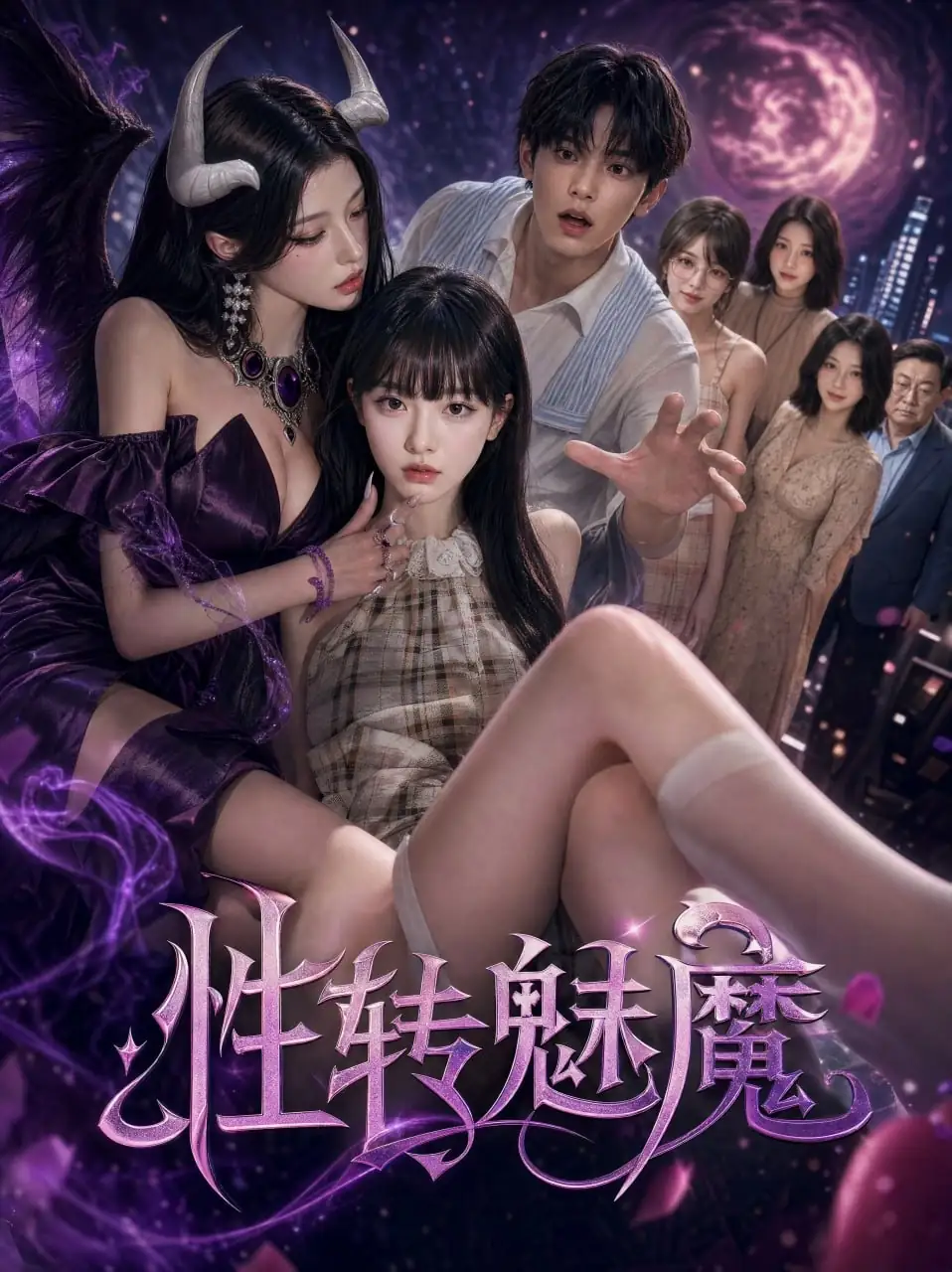 杏桃画廊主题短剧海报