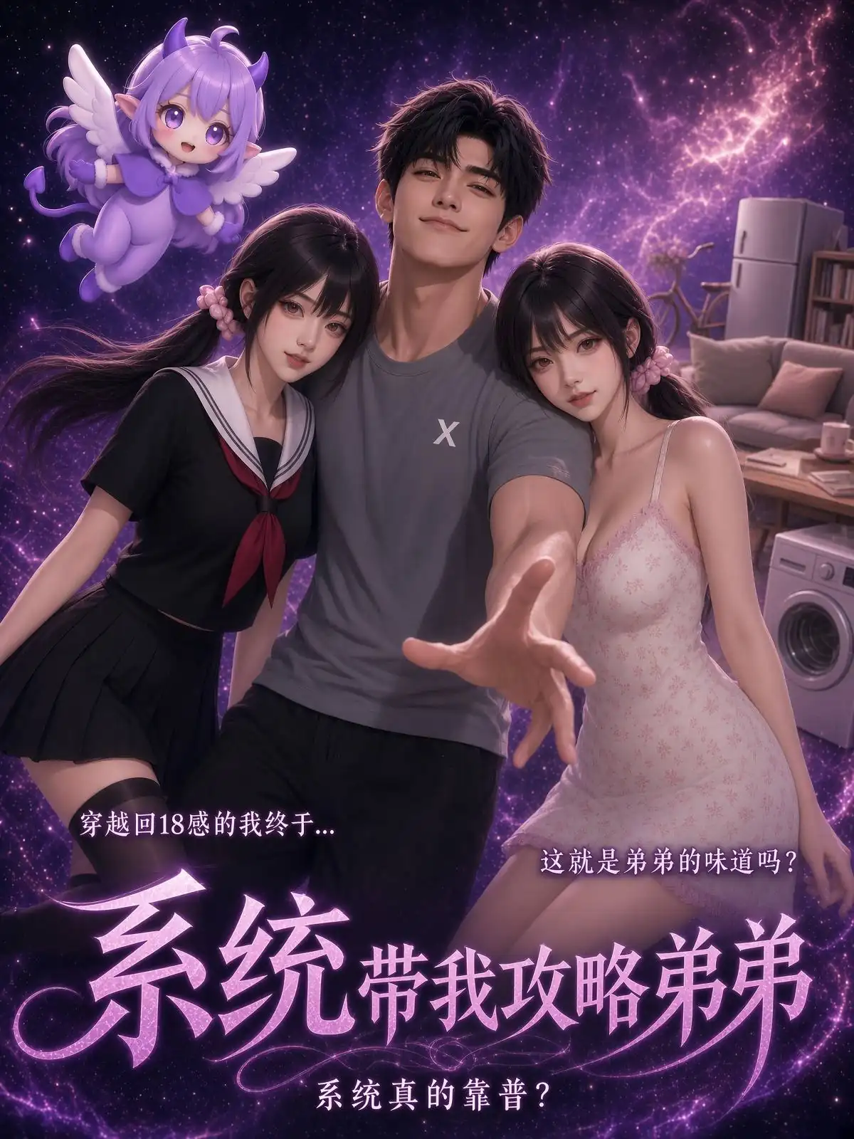杏桃画廊主题短剧海报